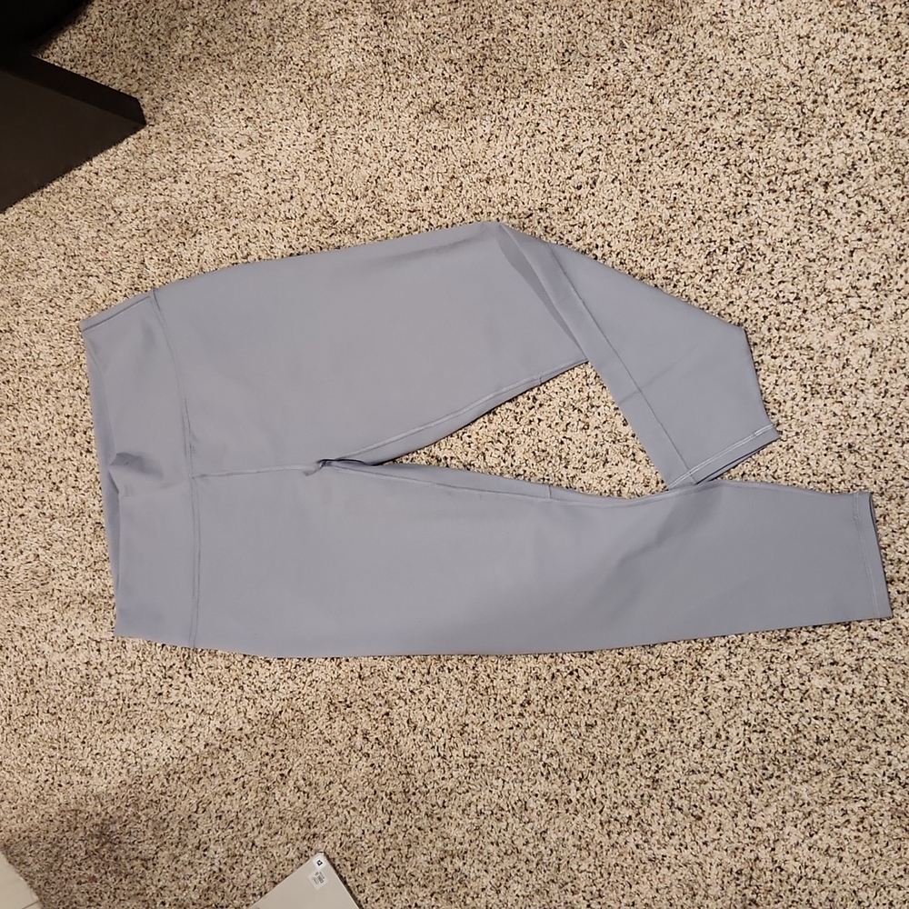 Gray/Blue Powerhold high waisted leggings